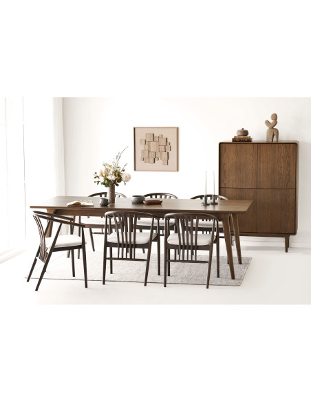 Tapis laine sable tissé main 160x230 cm Nila House Nordic - 4