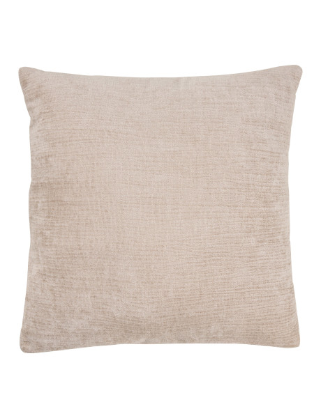 Coussin beige tissé 45x45 cm Leros House Nordic - 1