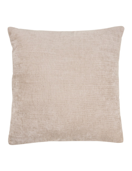 Coussin beige tissé 45x45 cm Leros House Nordic - 1