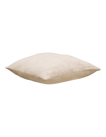 Coussin beige tissé 45x45 cm Leros House Nordic - 3