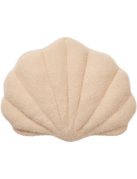 Coussin coquillage beige 45x35 cm Darling House Nordic - 1