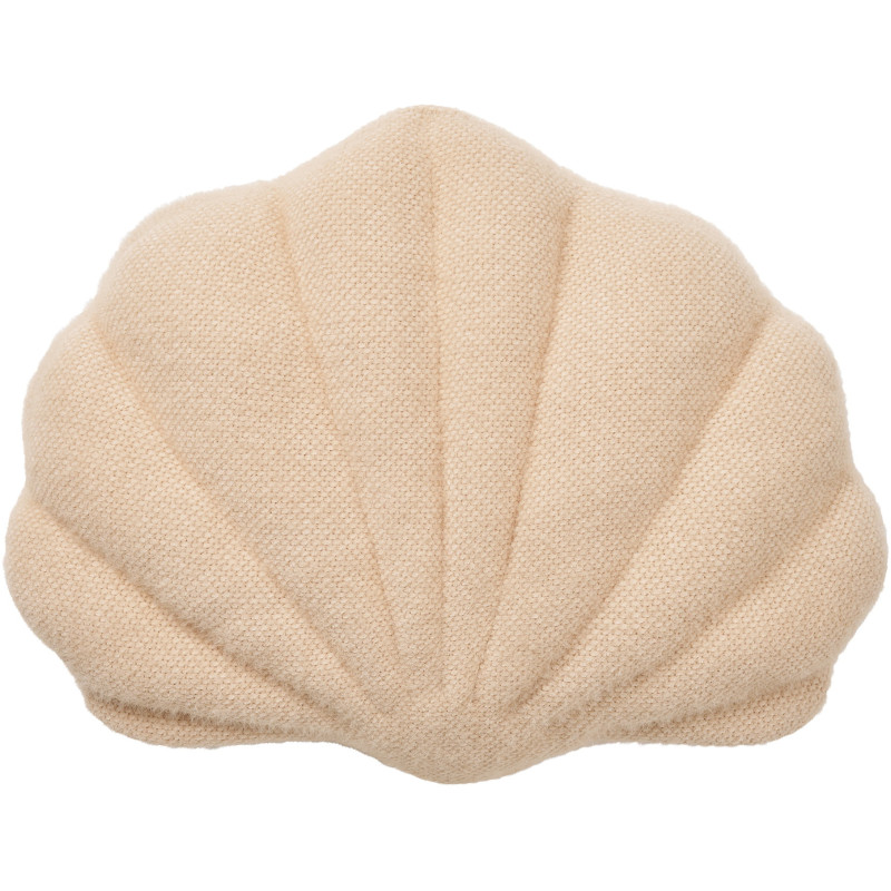Coussin coquillage beige 45x35 cm Darling House Nordic - 1