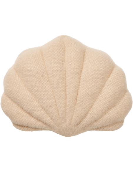 Coussin coquillage beige 45x35 cm Darling House Nordic - 1