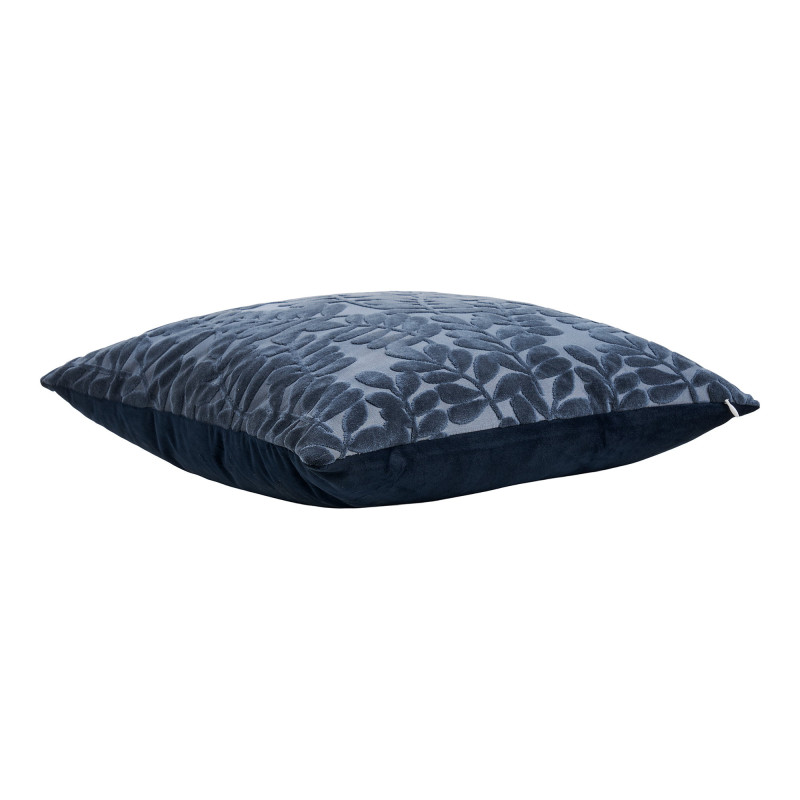 Coussin bleu motif feuillage 45x45 cm Yona House Nordic - 3