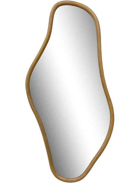 Miroir organique bois naturel 60x120 cm Brandsby House Nordic - 1