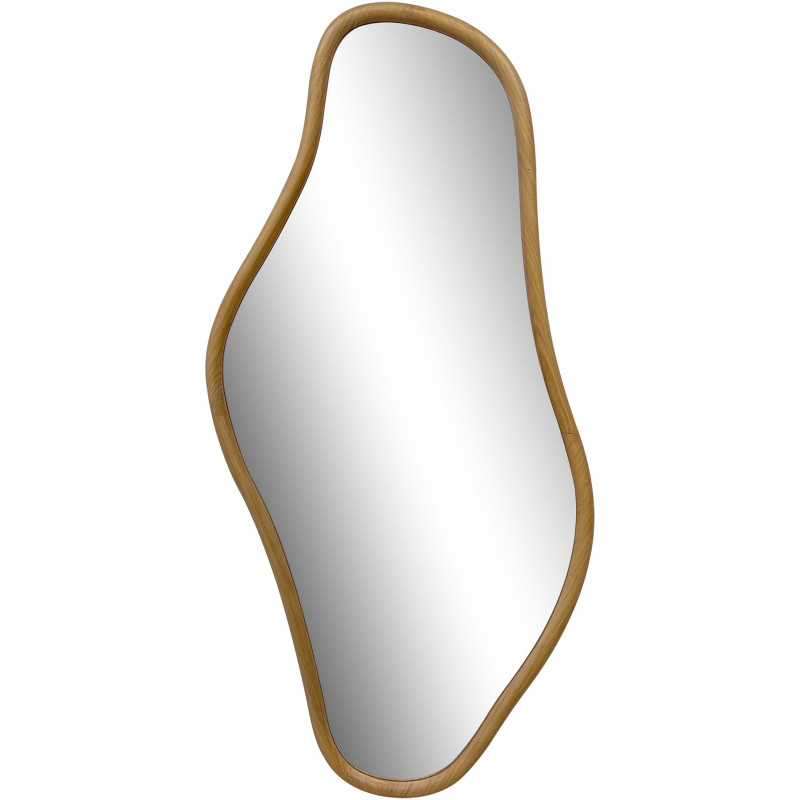Miroir organique bois naturel 60x120 cm Brandsby House Nordic - 1