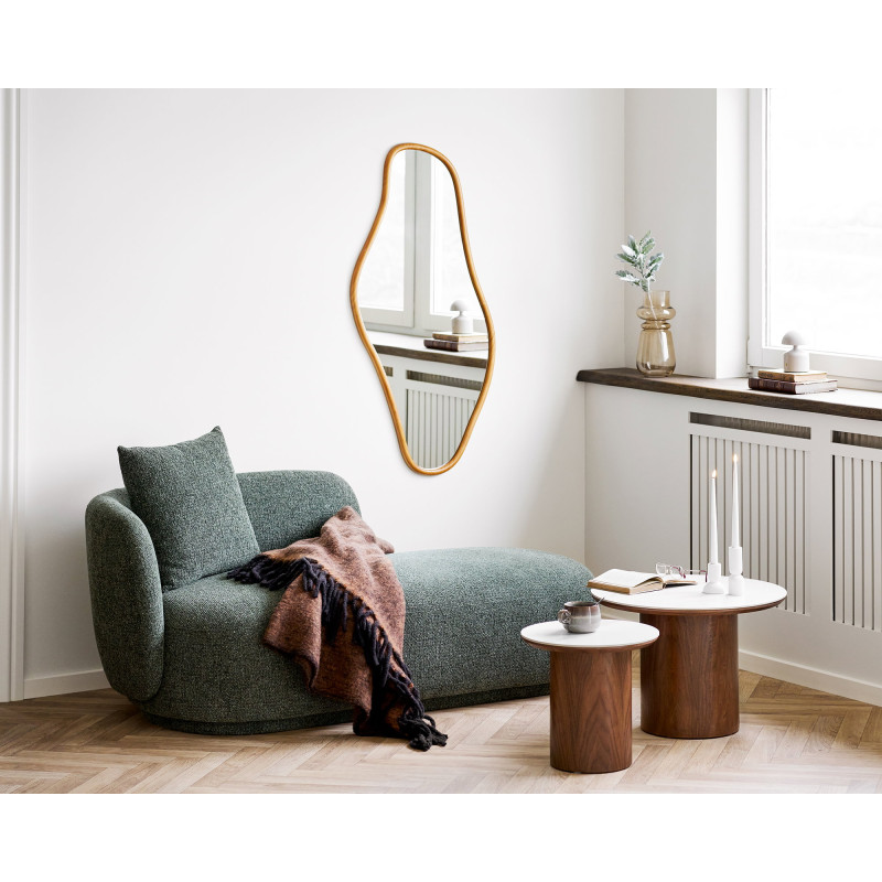 Miroir organique bois naturel 60x120 cm Brandsby House Nordic - 2
