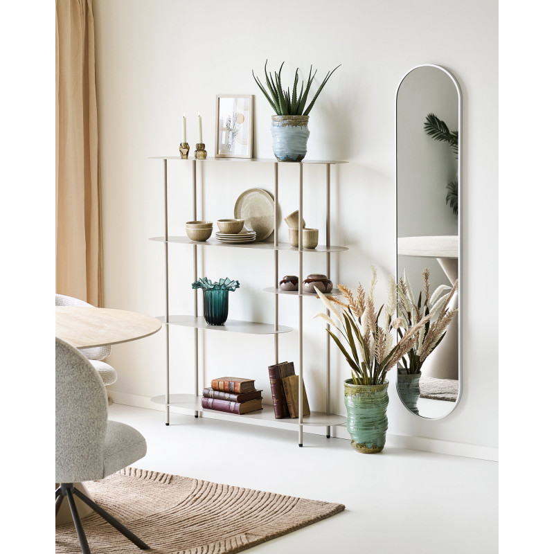 Miroir mural pleine longueur argenté 35x170 cm Hennetved House Nordic - 3