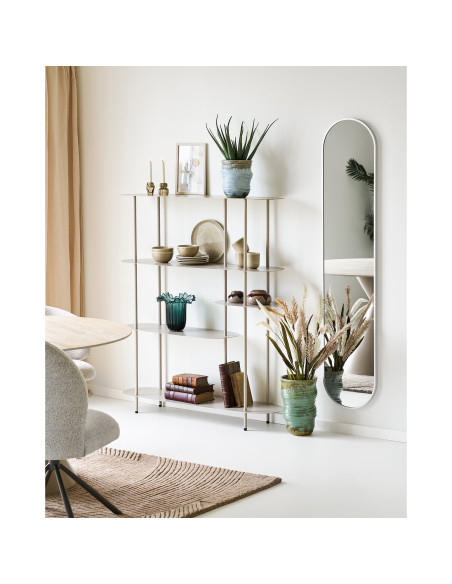 Miroir mural pleine longueur argenté 35x170 cm Hennetved House Nordic - 3