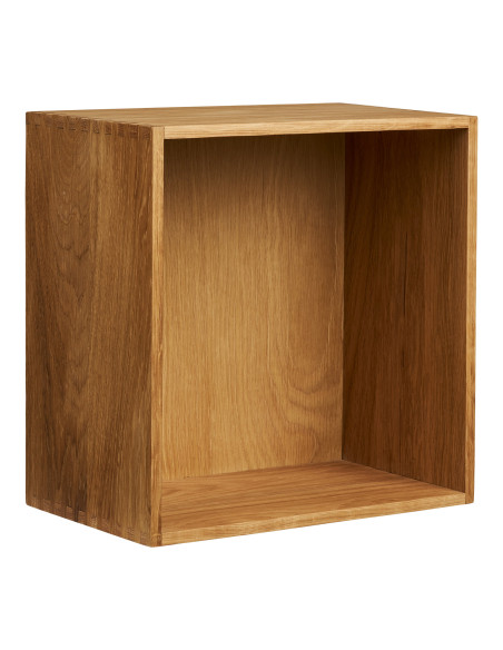 Étagère cube murale chêne naturel 30x18x30 cm Townsville House Nordic - 2