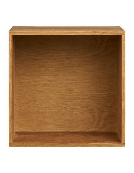 Étagère cube murale chêne naturel 30x18x30 cm Townsville House Nordic - 3