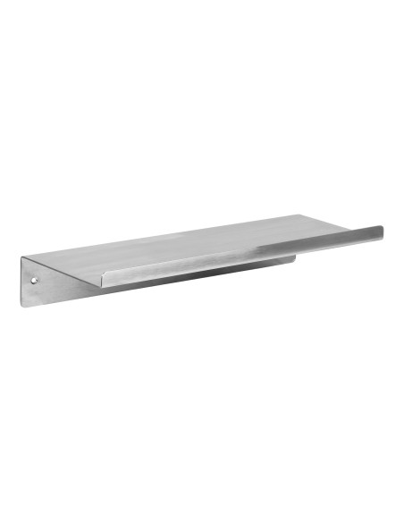 Étagère murale inox brossé argenté 40x15x8 cm Nagoya House Nordic - 5