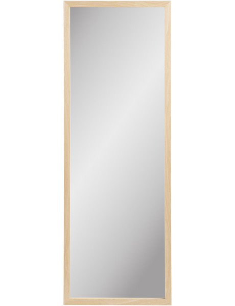 Miroir mural cadre effet bois clair 45x110 cm Scottsdale House Nordic - 1