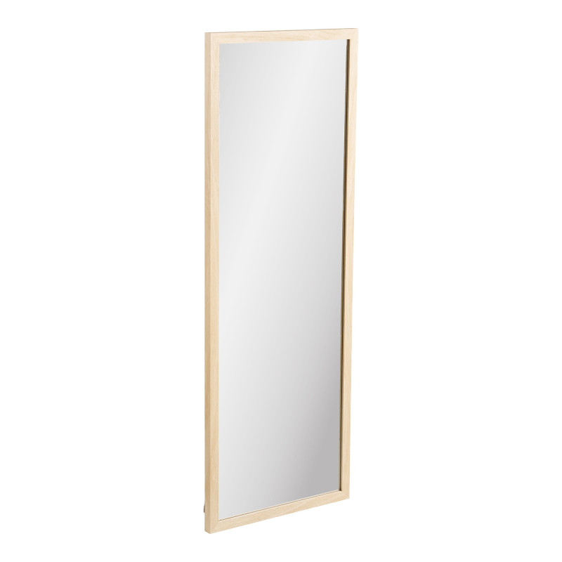 Miroir mural cadre effet bois clair 45x110 cm Scottsdale House Nordic - 3