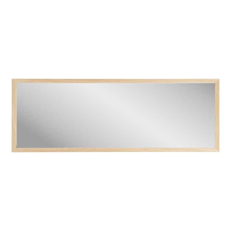 Miroir mural cadre effet bois clair 45x110 cm Scottsdale House Nordic - 4