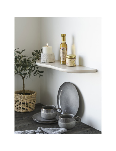 Étagère murale arrondie MDF beige 57 cm Botta House Nordic - 2