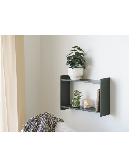 Étagère murale vert sauge MDF 50 cm Bamberg House Nordic - 2