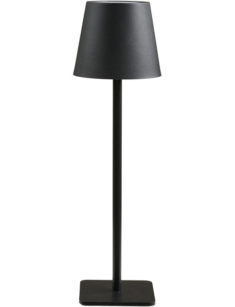 Lampe de table sans fil rechargeable noire 37 cm Bradford House Nordic - 1