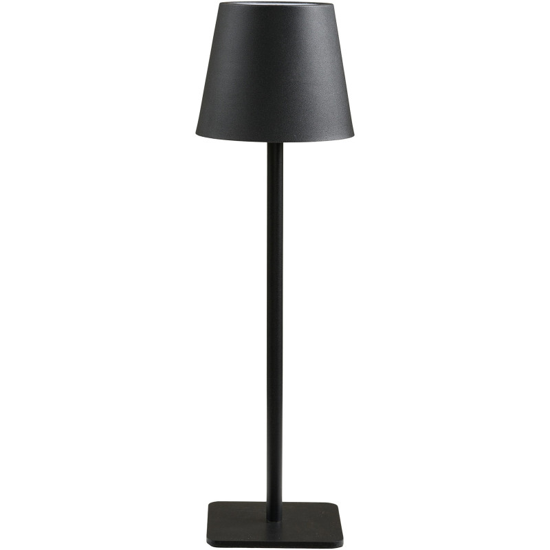 Lampe de table sans fil rechargeable noire 37 cm Bradford House Nordic - 1