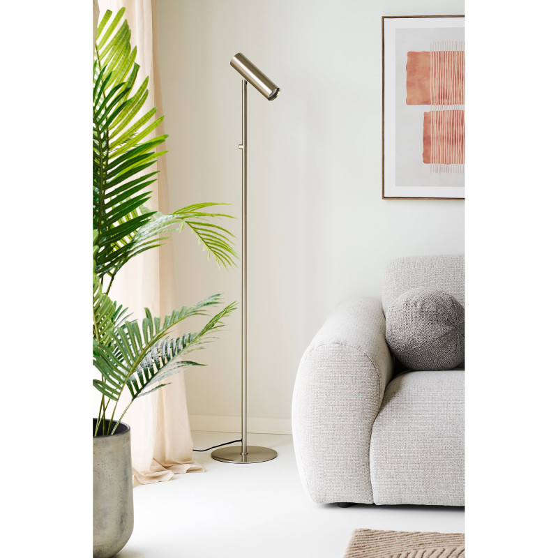 Lampadaire liseuse métal argenté 150 cm Paris House Nordic - 4