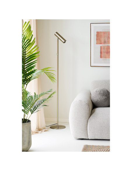 Lampadaire liseuse métal argenté 150 cm Paris House Nordic - 4