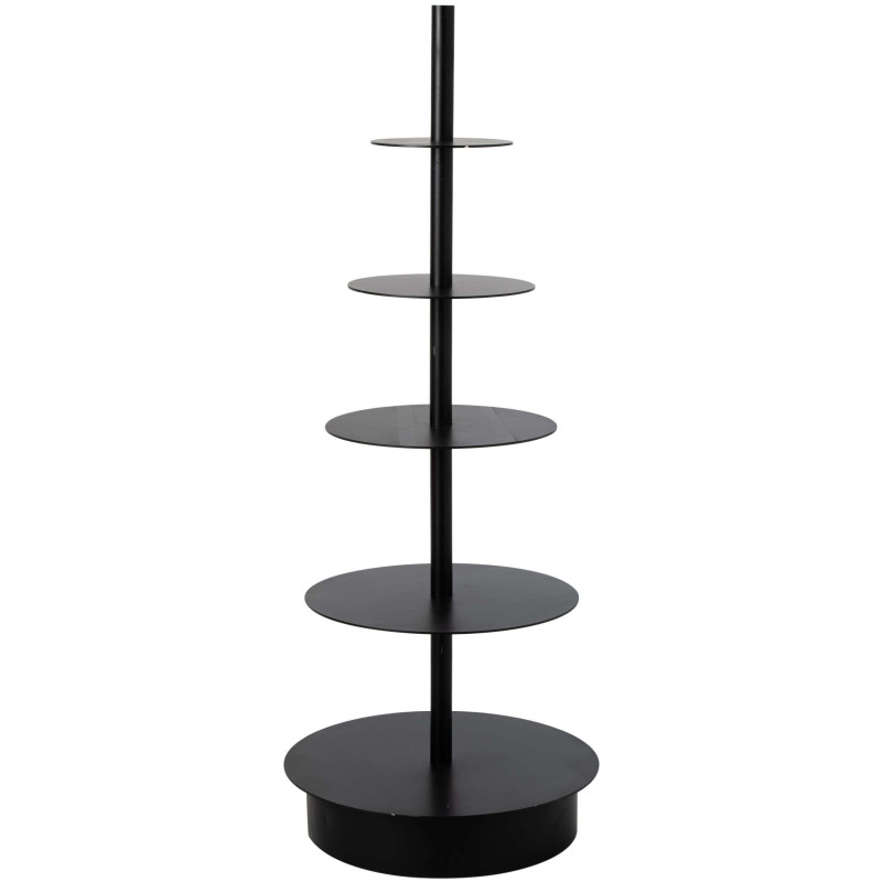 Étagère porte-plantes métal noir 180 cm Eryori J-Line - 1