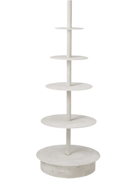 Étagère porte-plantes métal blanc 180 cm Eryori J-Line - 1