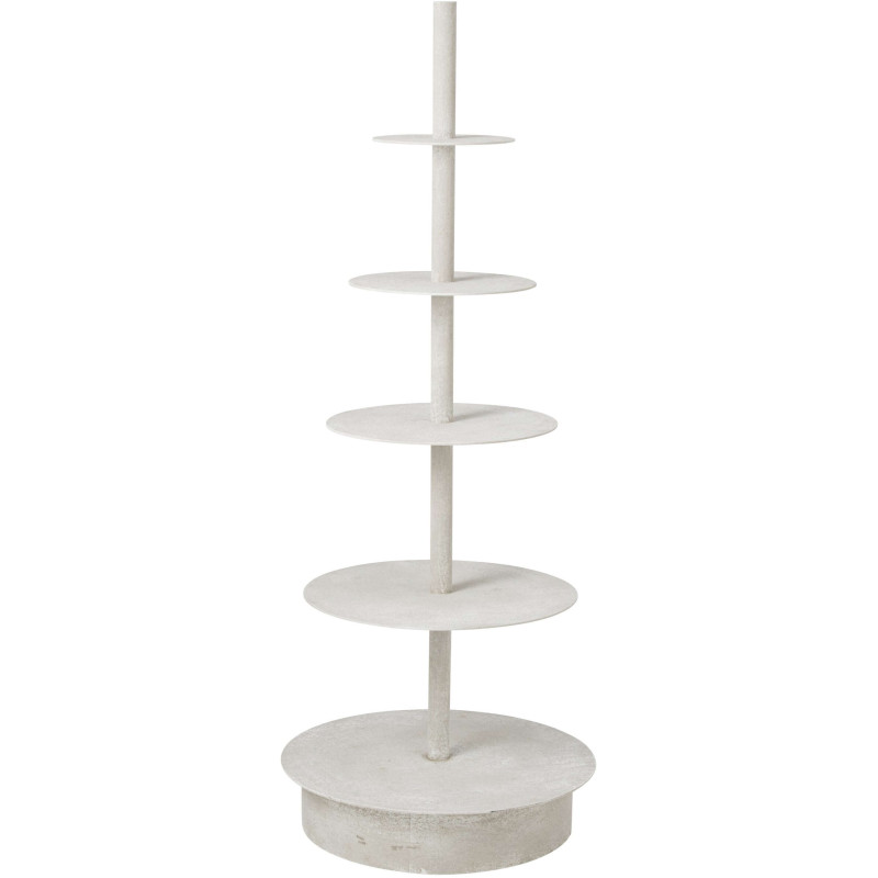 Étagère porte-plantes métal blanc 180 cm Eryori J-Line - 1