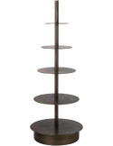 Étagère porte-plantes métal laiton 180 cm Eryori