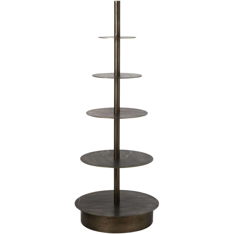 Étagère porte-plantes métal laiton 180 cm Eryori J-Line - 1