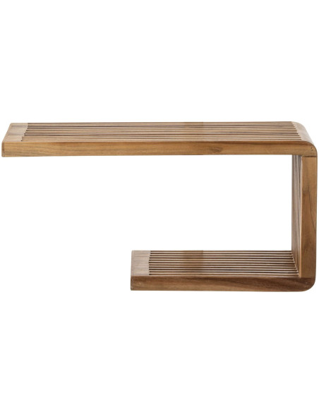Étagère murale bois recyclé naturel 50x20x25 cm Kivali J-Line - 2
