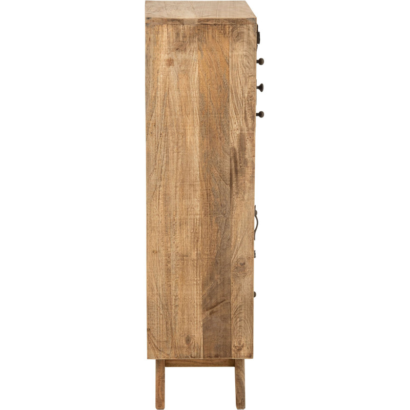 Chiffonnier bois de manguier 11 tiroirs Azyyna J-Line - 4