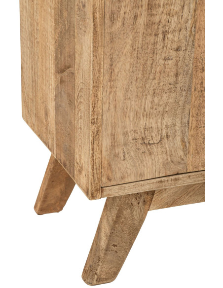 Chiffonnier bois de manguier 11 tiroirs Azyyna J-Line - 9