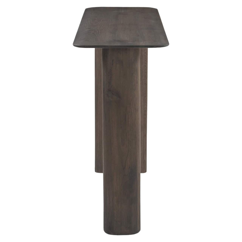 Console d’entrée en chêne fumé 130x35x78 cm Castello Richmond Interiors - 5