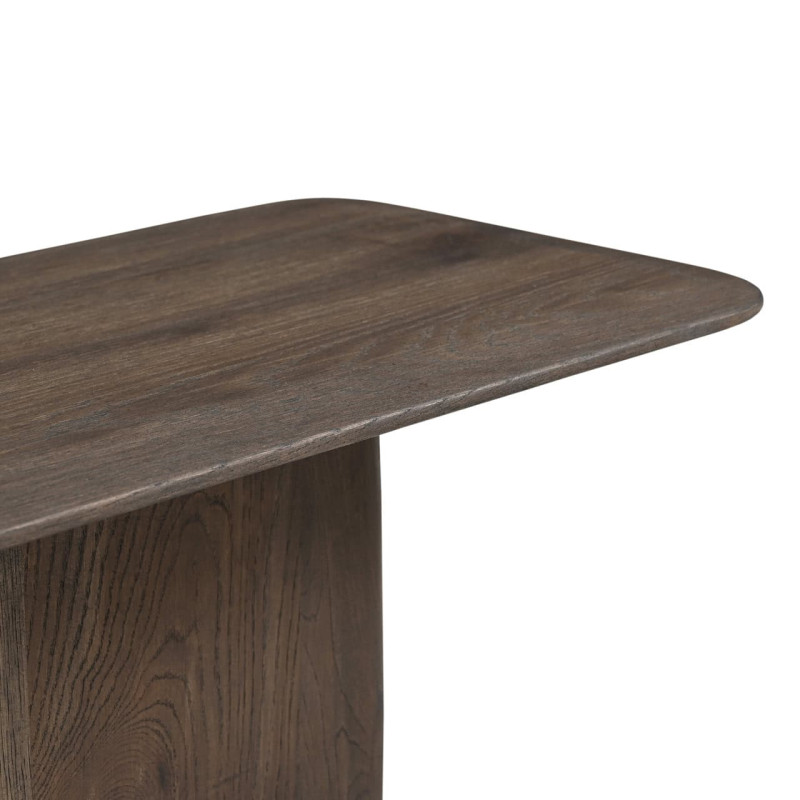 Console d’entrée en chêne fumé 130x35x78 cm Castello Richmond Interiors - 6