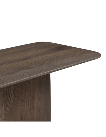 Console d’entrée en chêne fumé 130x35x78 cm Castello Richmond Interiors - 6