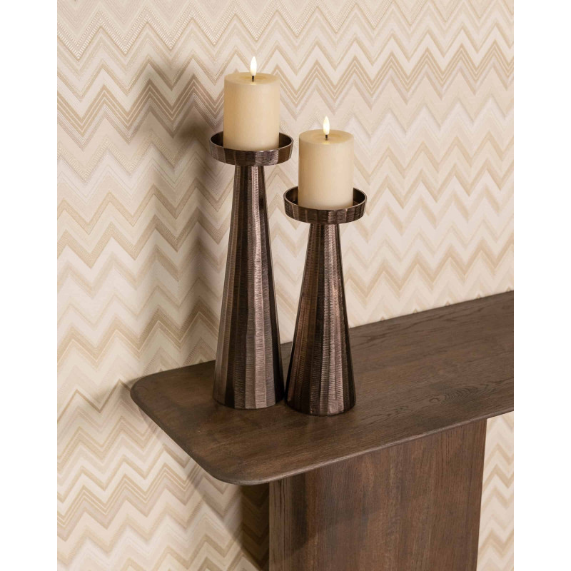 Console d’entrée en chêne fumé 130x35x78 cm Castello Richmond Interiors - 7