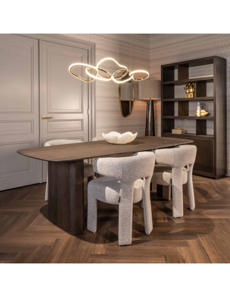 Table à manger chêne fumé 230x100x76 cm Castello Richmond Interiors - 2