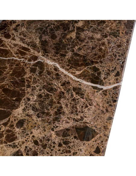 Tables basses gigognes chêne fumé et marbre Emperador 130x60x38 cm Castello Richmond Interiors - 8