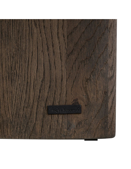 Tables basses gigognes chêne fumé et marbre Emperador 130x60x38 cm Castello Richmond Interiors - 9