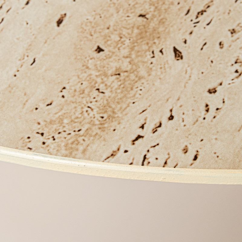 Table basse ronde céramique mate 80 cm Cyrena  - 5