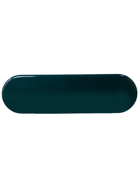 Console d’entrée en bois MDF laqué vert foncé 120 cm Cyreni  - 5