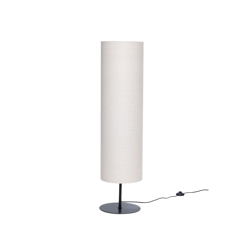 Lampadaire sur pied beige coton Ø30x120 cm Sable  - 3