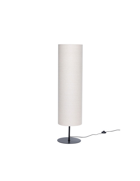 Lampadaire sur pied beige coton Ø30x120 cm Sable  - 3