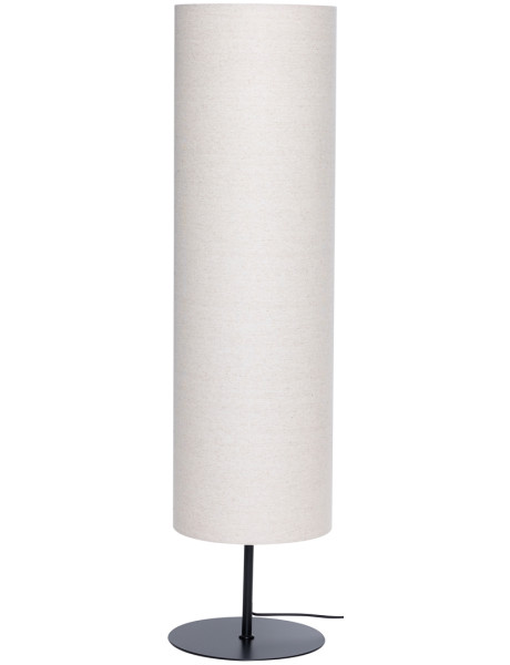 Lampadaire sur pied beige coton Ø30x120 cm Sable  - 1