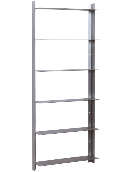 Étagère murale acier inoxydable brossé 41x11x100 cm Acier Hübsch - 1