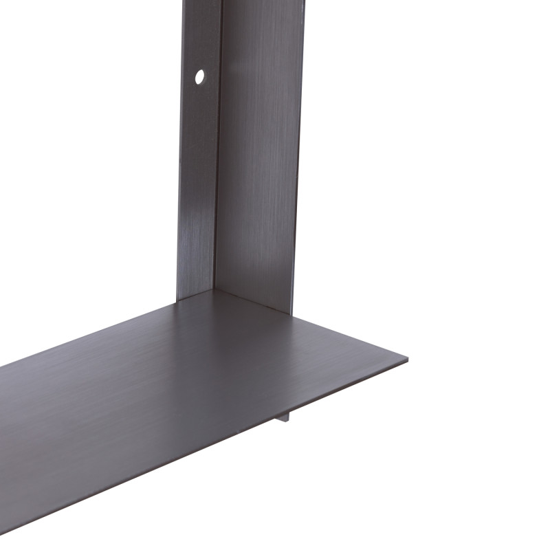 Étagère murale acier inoxydable brossé 41x11x100 cm Acier Hübsch - 3