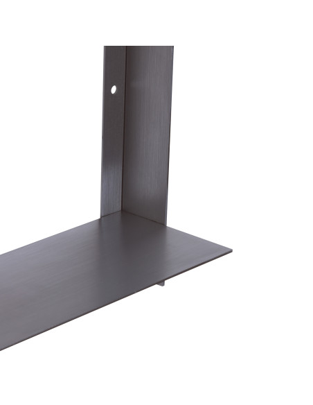 Étagère murale acier inoxydable brossé 41x11x100 cm Acier Hübsch - 3