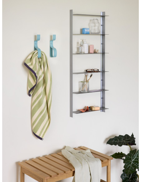 Étagère murale acier inoxydable brossé 41x11x100 cm Acier Hübsch - 2