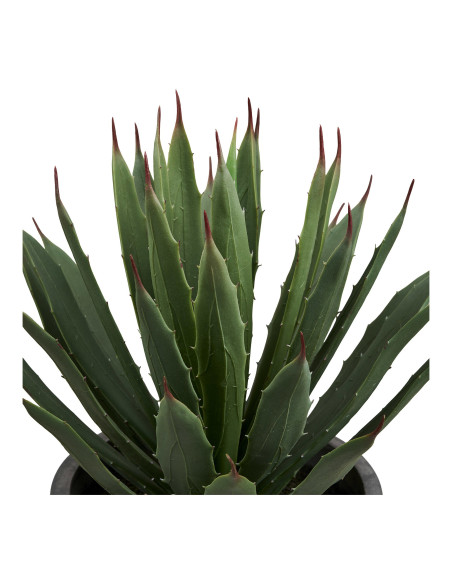 Agave artificiel en pot 31x32x41 cm Pyrora  - 3